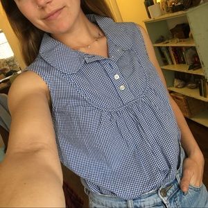 ❌SOLD❌Collared Tank Top🌾